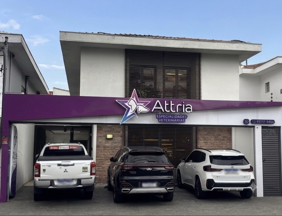 Fachada da Attria Vet